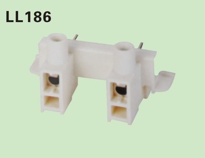 灰白接线端子贯通式/LL186针座母座电子元器件配套元件配单