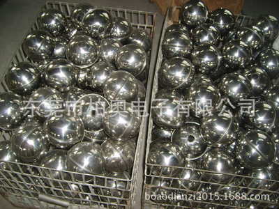 厂家定制304不锈钢浮球316耐酸碱耐腐蚀衬四氟浮球抗湿耐磨浮球