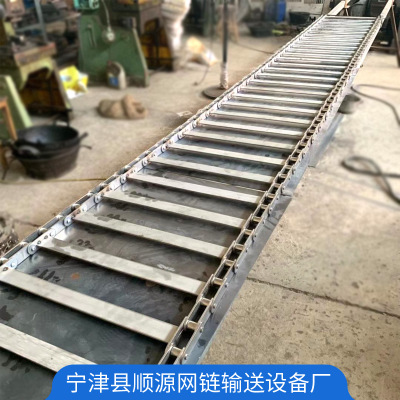 厂家直销不锈钢输送链板流水线输送链板生产线板式输送链重型链板