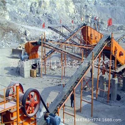 厂家定制矿山砂石移动破碎站 机制砂生产线 石英石破碎机