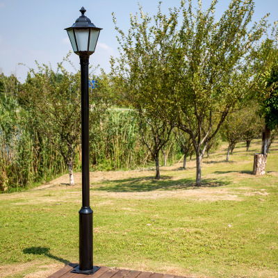 厂家批发户外LED草坪灯高杆庭院灯欧式新款小区公园防水草坪路灯
