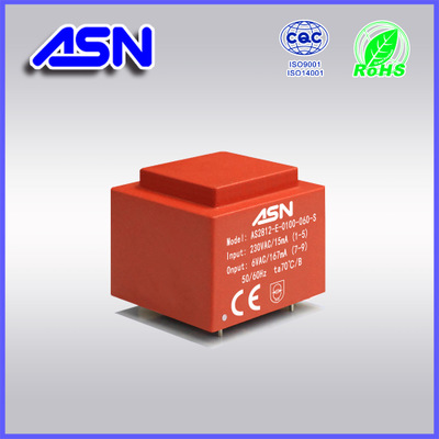 AS2812/EI28*12/1.0VA灌封变压器、电子变压器、封闭式变压器