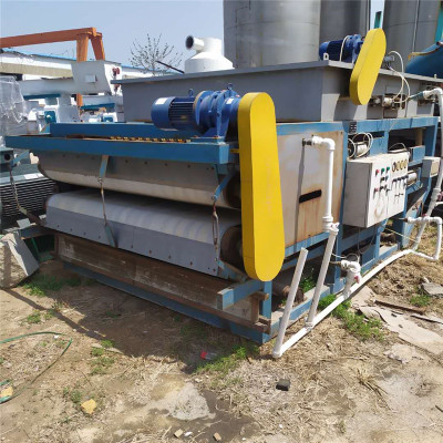 出售污泥浓缩脱水 带式压滤机 工业污水处理设备 二手带式压滤机