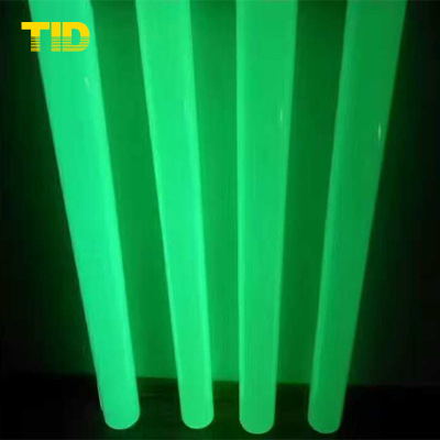 福建厂家供应夜光膜 PVC荧光材料 高亮度自发光胶带警示条