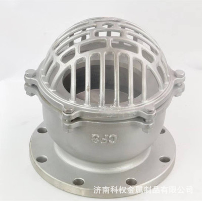 不锈钢底阀 法兰底阀 H42W 304 DN200 铸钢硬密封底阀图1