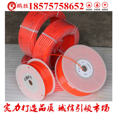 佛山现货供应橘红色光面pu圆带，聚氨酯圆带，pu传动带工业皮带