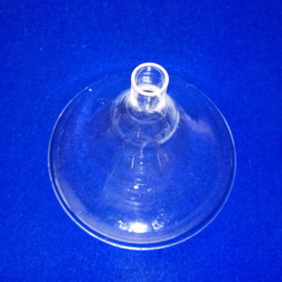 厂家直销耐高温耐腐蚀平底小口烧瓶实验室透明玻璃深加工石英烧瓶