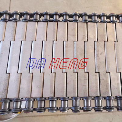 厂家直销耐高温金属镀锌输送链板304不锈钢链板清洗烘干机板式链