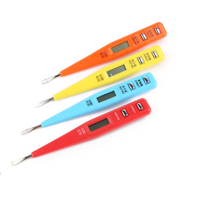 常规9114#数显测电笔 多功能质优价廉 电压测试笔感应测电笔批发