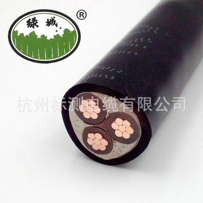龙港线缆集团绿城牌YJV 3*16mm2 铜芯电力电缆十足国标全项保