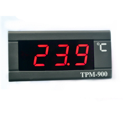 嵌入式汽车水温显示表数字温度计测温仪展示柜温度表厂家TPM-900