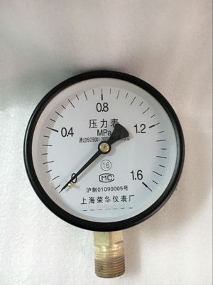 普通压力表 Y-100 Y150水压表  弹簧管压力表 气压表  真空表