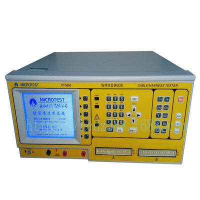 厂家供应数据线导通精密测试仪 CT-8685/8681/8689线材综合测试机