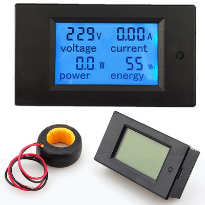 交流电能计量 电力监测仪 PZEM-061 数显表 电压表 电流表 功率表