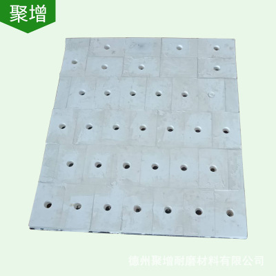 直销橡胶陶瓷三合一复合衬板 氧化铝陶瓷衬板 混料机陶瓷复合衬板