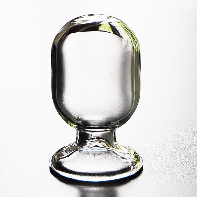 圆头种子瓶125/250/500ml 锥形瓶加厚硼硅酸玻璃 圆形鸡心样品瓶