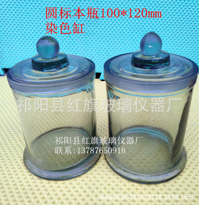 生产各种规格标本样本瓶 磨口具塞样品瓶 标本缸染色缸标本瓶