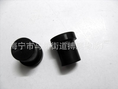 海宁制品厂家定制黑色橡胶塞 锥形橡胶塞 反口橡胶塞