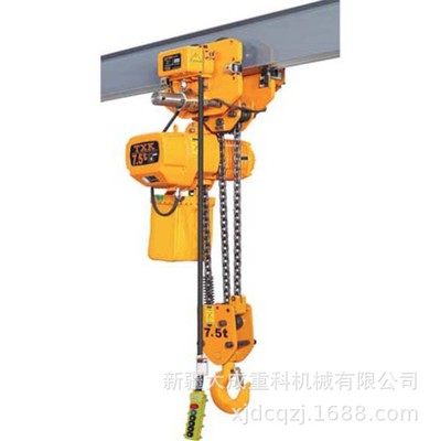 乌鲁木齐简易吊车 小型吊单轨吊 单轨行车 工字钢电动葫芦起重机