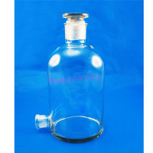 白下口瓶/放水瓶/玻璃龙头瓶 2500ml 玻璃仪器