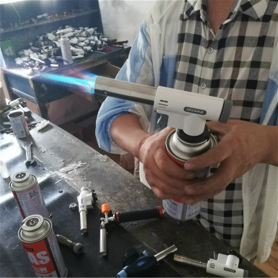 丽发高温双火卡式喷枪倒置使用调明火瓦斯喷灯焊枪丁烷喷火枪头图1