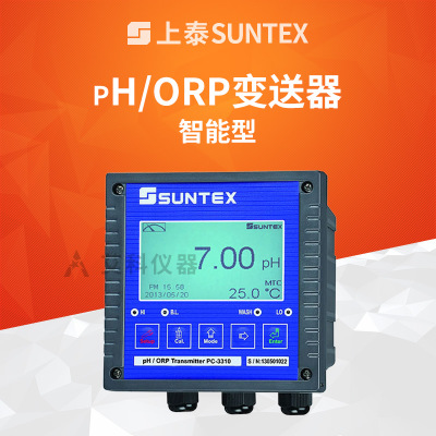台湾上泰在线PH计/ORP变送器水质监测分析仪PC-3310/3110/3100