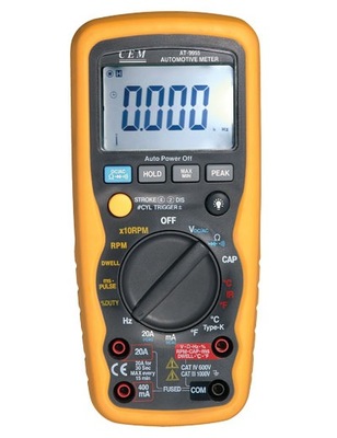 AT-9955 专业汽车数字万用表-带红外线测温功能 交直流电压测量