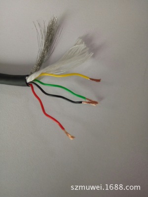 信号控制电缆TRVSP四芯对绞0.15平方伺服编码器专用拖链电缆