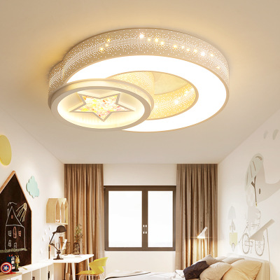 卧室吸顶灯创意个性儿童吸顶灯温馨主卧灯简约现代led房间灯具