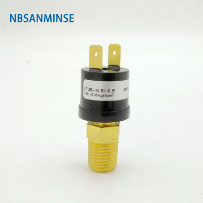 NBSANMINSE SMF08V NPT1/8 1/4 高质量 自动复位 压力开关