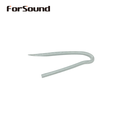 R型软耳膜声管透明PVC弯管用于助听器软耳模制作定制助听器专用