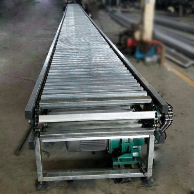 链板输送机 地板砖输送设备重型输送机 移动式扣板输送机可定制