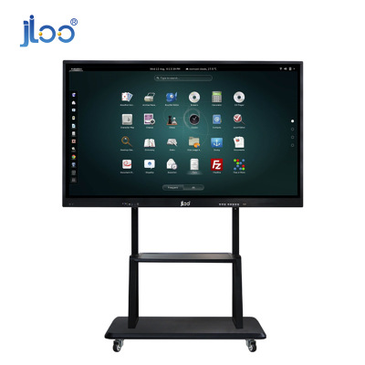 九凌（JLOO）多媒体教学一体机75寸超清远程会议终端智能会议平板