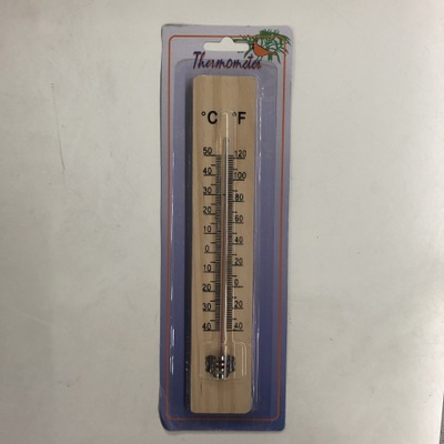 批发木板温度计，家用型寒暑表，养殖温度计干湿温度计玻璃温度计