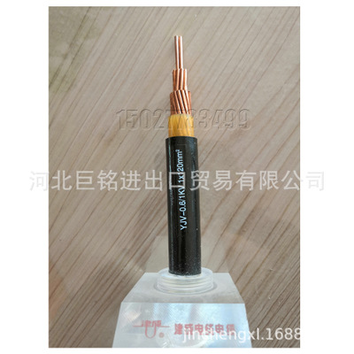 ZR-YJV-0.6/1KV- 3X4阻燃电力电缆铜芯硬线天津津成国标保检测